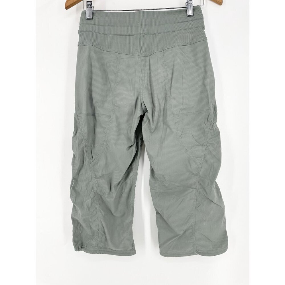 Lululemon Studio Crop Earl Grey Womens 4 Read - Picture 7 of 14
